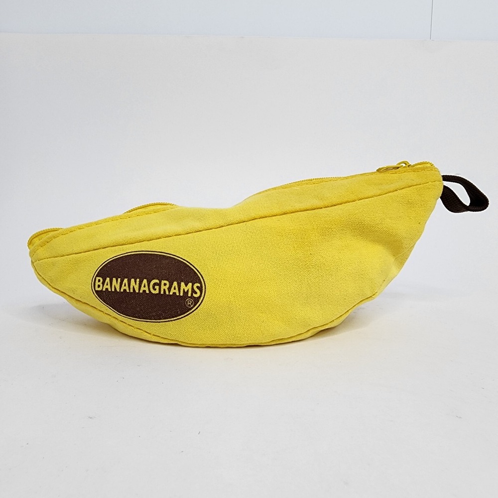 Bananagrams Game Crossword‎ Word Play Complete 144 Pieces + Zip Bag